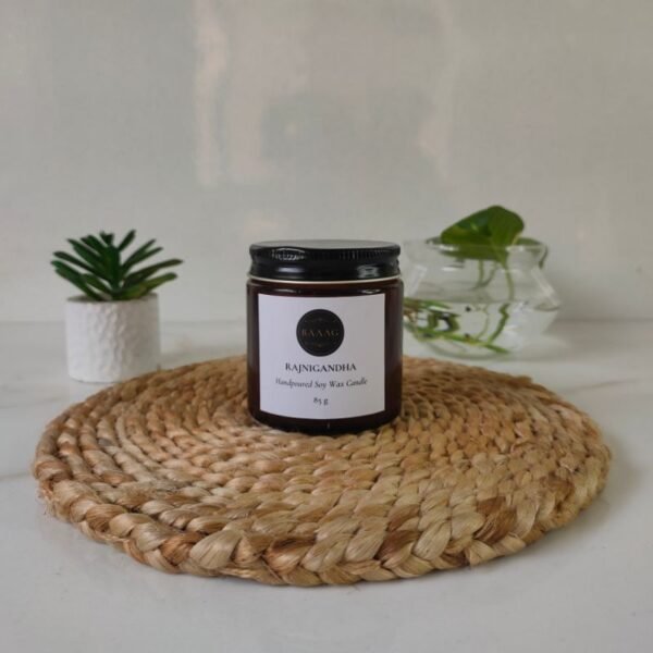 Rajnigandha Scented Soy Wax Candle