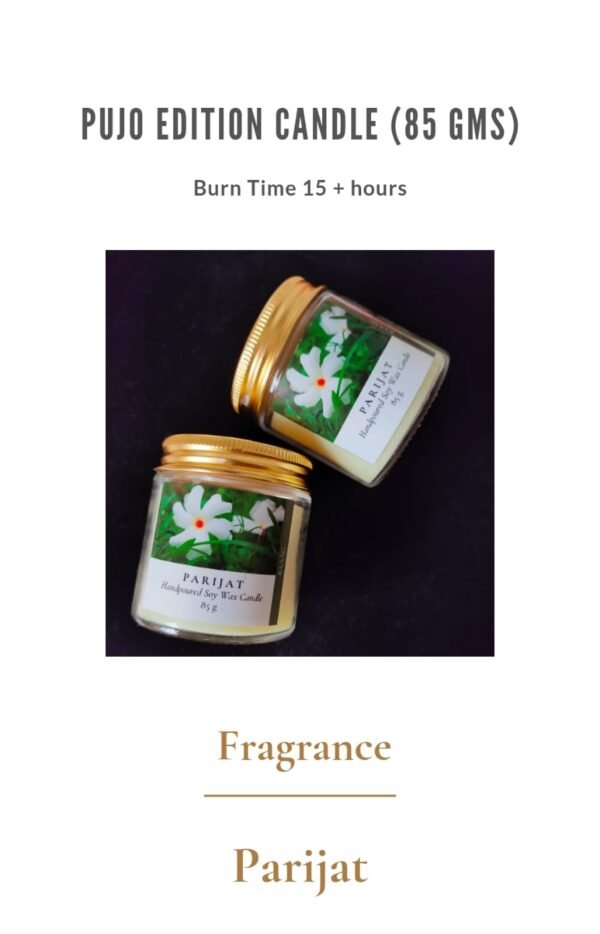 Parijat Scented Candle
