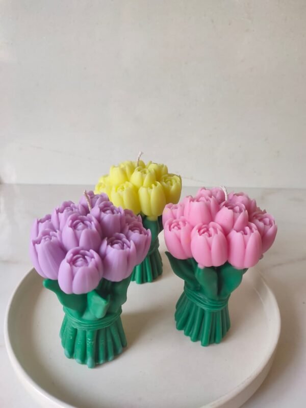 Tulip Bouquet Soywax Candle