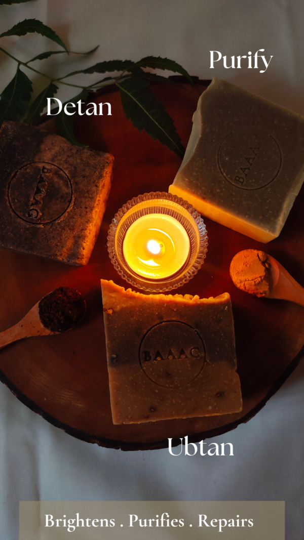 Skin Protection Power Trio: Natural Soap Set | BAAAG